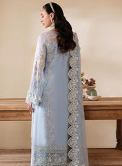 Size Chart Muse By Serene Luxury Chiffon 3 Piece Unstitched Suit S24M S-1078 GLACE