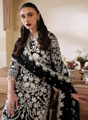 Muse By Serene Luxury Chiffon 3 Piece Unstitched Suit S24M S-1082 NORA