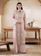 Muse By Serene Luxury Chiffon 3 Piece Unstitched Suit S24M S-1084 CRISTAL