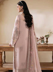 Muse By Serene Luxury Chiffon 3 Piece Unstitched Suit S24M S-1084 CRISTAL