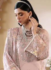 Muse By Serene Luxury Chiffon 3 Piece Unstitched Suit S24M S-1084 CRISTAL
