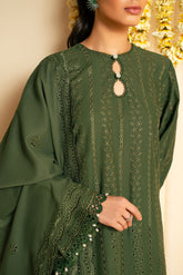 CROSS STITCH UNSTITCHED PREMIUM LAWN '25