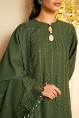 CROSS STITCH UNSTITCHED PREMIUM LAWN '25