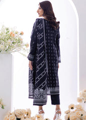 Regalia Salina Black & White Printed Lawn Collection