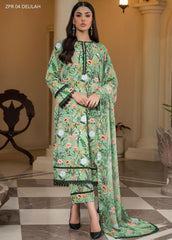 Zarif Prints Georgette Silk Collection 04