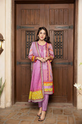 Orchid Printed Lawn