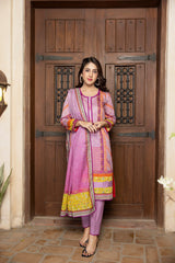 Orchid Printed Lawn