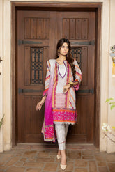 Orchid Printed Lawn