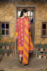 Orchid Printed Lawn