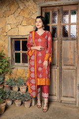 Orchid Printed Lawn