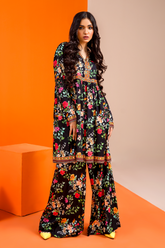 Jahanara Coral linen