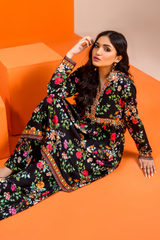 Jahanara Coral linen