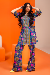 Jahanara Coral linen