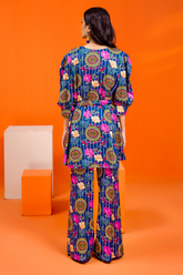 Jahanara Coral linen