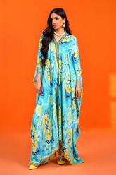 Jahanara Coral linen