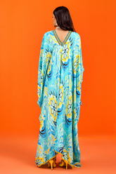 Jahanara Coral linen