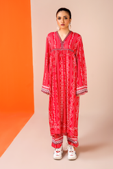 Jahanara Coral linen