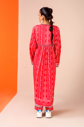 Jahanara Coral linen