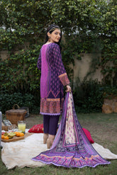 Orchid Printed Lawn