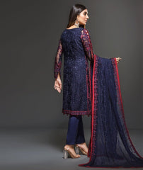 Zarif Embroidered Chiffon