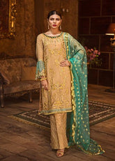 Mohagni Embroidered Chiffon