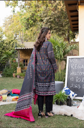Orchid Printed Lawn
