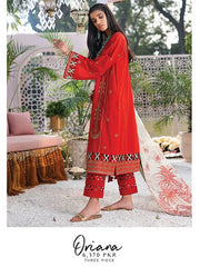 Zaha Lawn Spring Summer