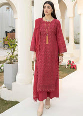 Aafreen Chikankari Schiffli Lawn