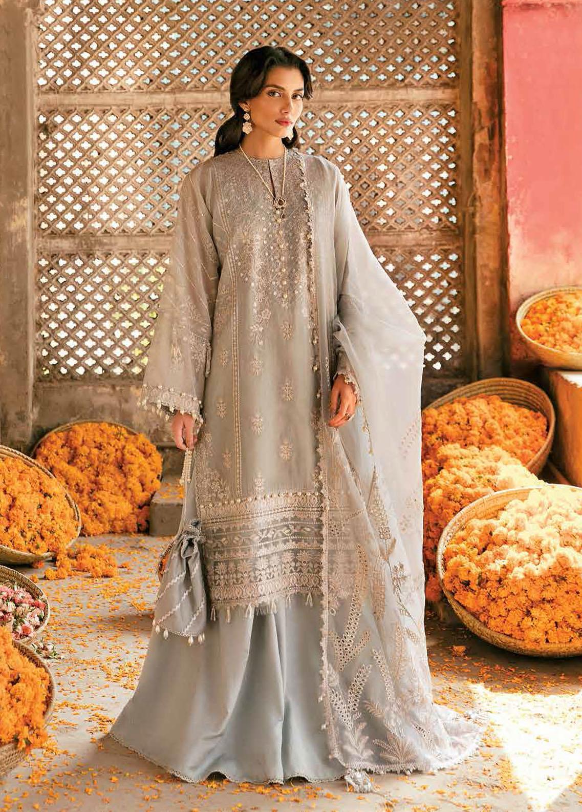 Afrozeh Dhoop Kinaray Wedding - Japan Centre Textile