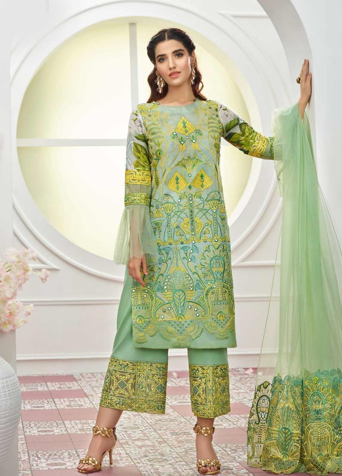 Asifa & Nabeel Festive Lawn - Japan Centre Textile