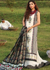 Crimson Luxury Lawn - Japan Centre Textile