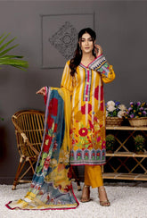 Regalia Orchid Printed Lawn