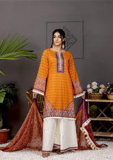 Regalia Orchid Printed Lawn