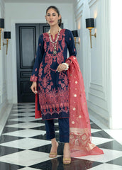 ZS Textiles Kalyan Embroidered Festive
