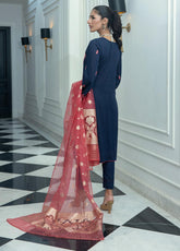 ZS Textiles Kalyan Embroidered Festive