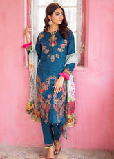 ZS Textiles Kalyan Embroidered Designer