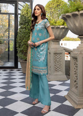 ZS Textiles Meraki Embroidered Chiffon