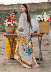 Regalia Orchid Digital Printed Linen