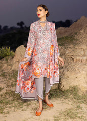 Regalia Orchid Digital Printed Linen