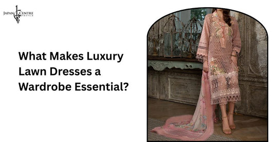 What Makes Luxury Lawn Dresses a Wardrobe Essential?
