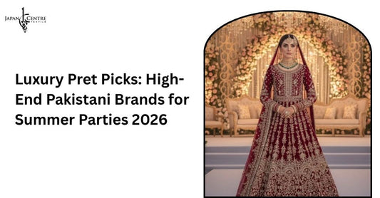 Luxury Pret Picks: High-End Pakistani Brands for Summer Parties 2026