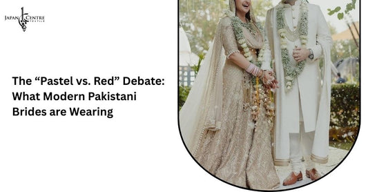 The “Pastel vs. Red” Debate: What Modern Pakistani Brides are Wearing?