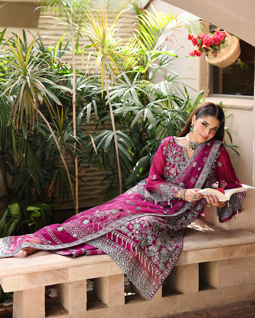 Roheenaz Aangan Chiffon Collection 25