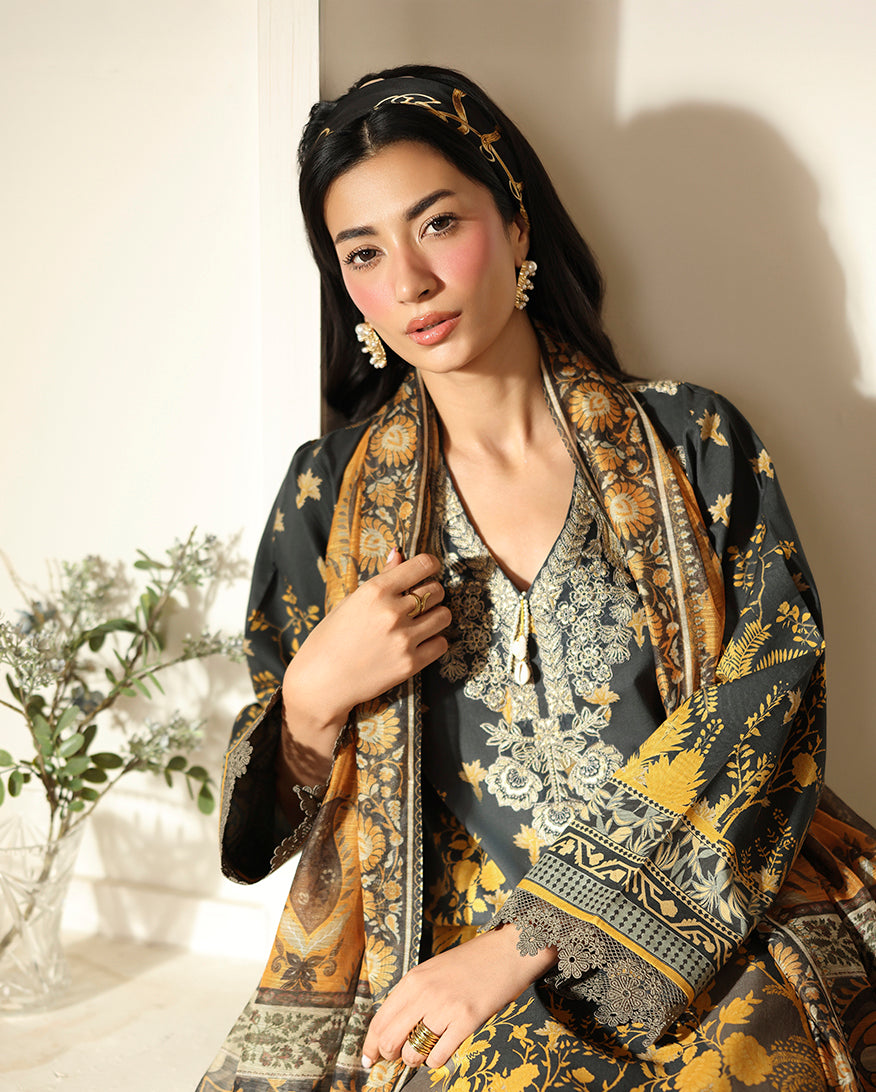 Pareesa Printed Cambric By Roheenaz