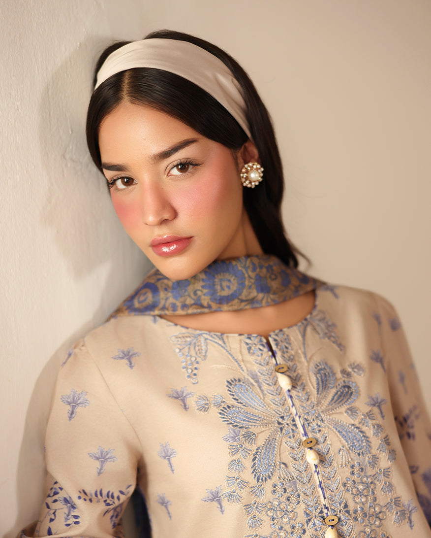 Pareesa Printed Cambric By Roheenaz