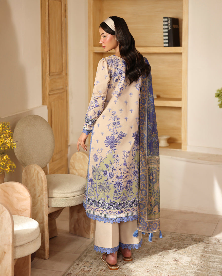Pareesa Printed Cambric By Roheenaz