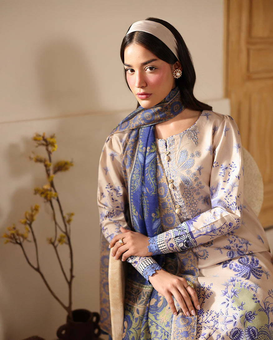 Pareesa Printed Cambric By Roheenaz