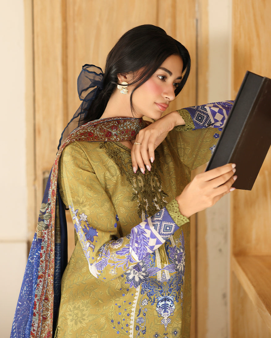 Pareesa Printed Cambric By Roheenaz