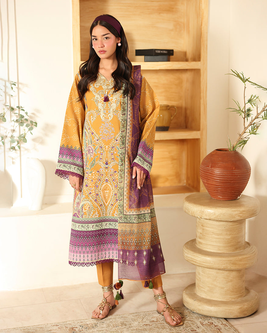 Pareesa Printed Cambric By Roheenaz