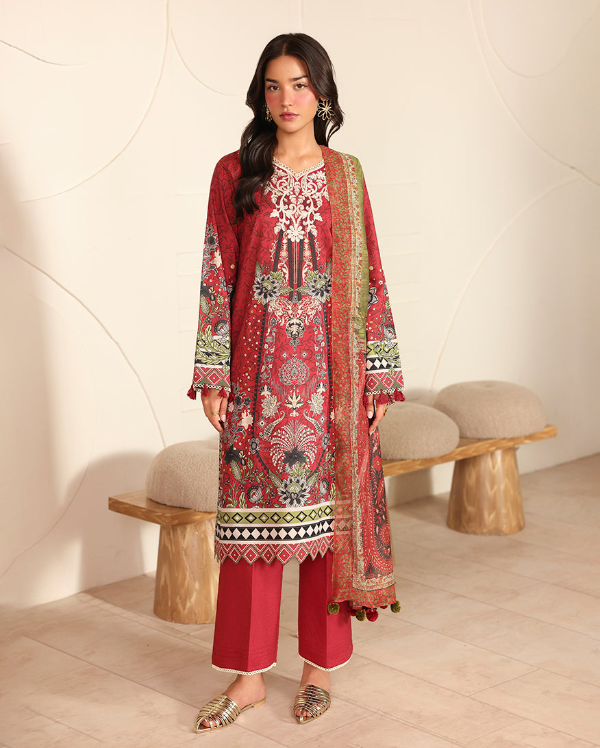 Pareesa Printed Cambric By Roheenaz